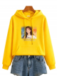 Yellow Graphic Hoodie
